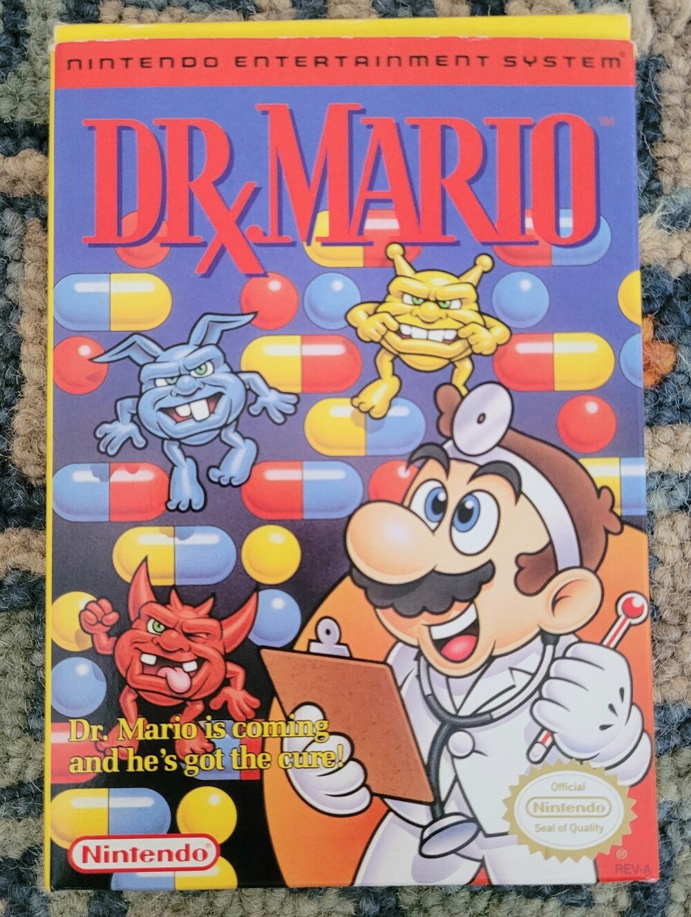 Nintendo NES Dr. Mario Game In Original Box